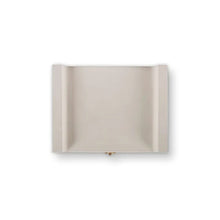 Load image into Gallery viewer, Felton Linen Wrapped Nightstand, Putty
