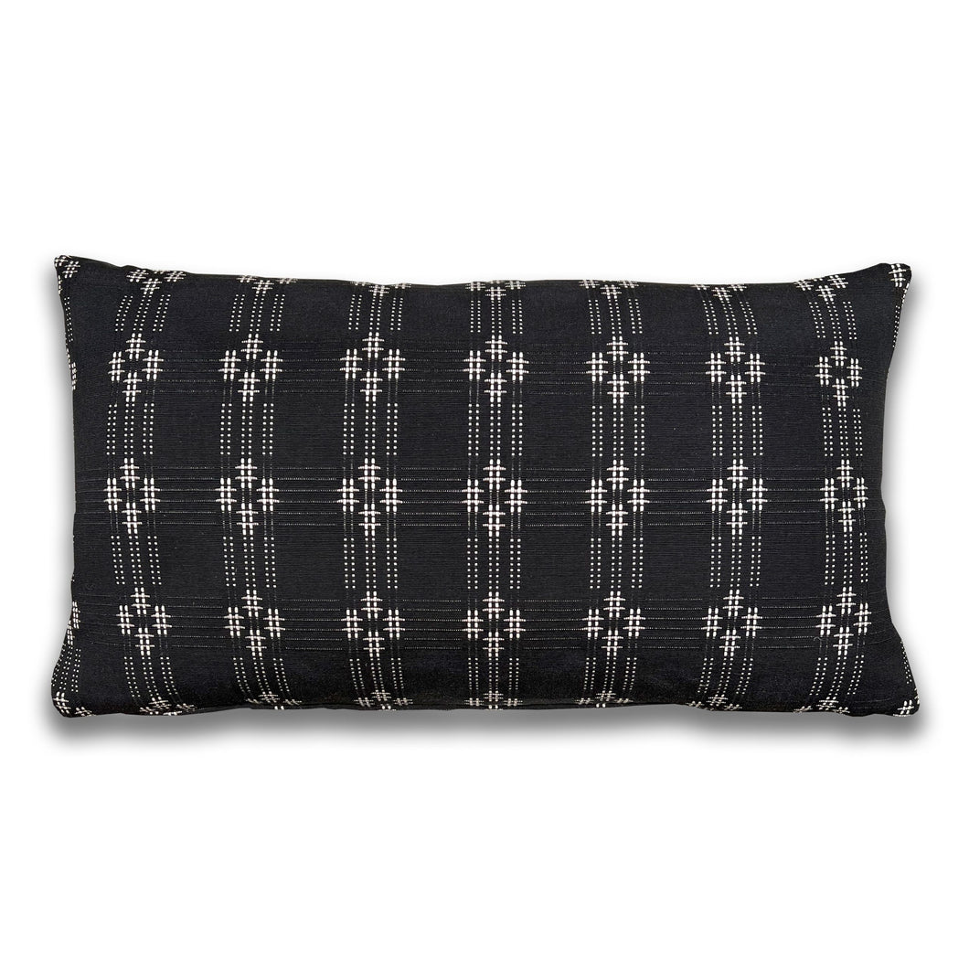 Cross Hatch Throw Pillow, 22