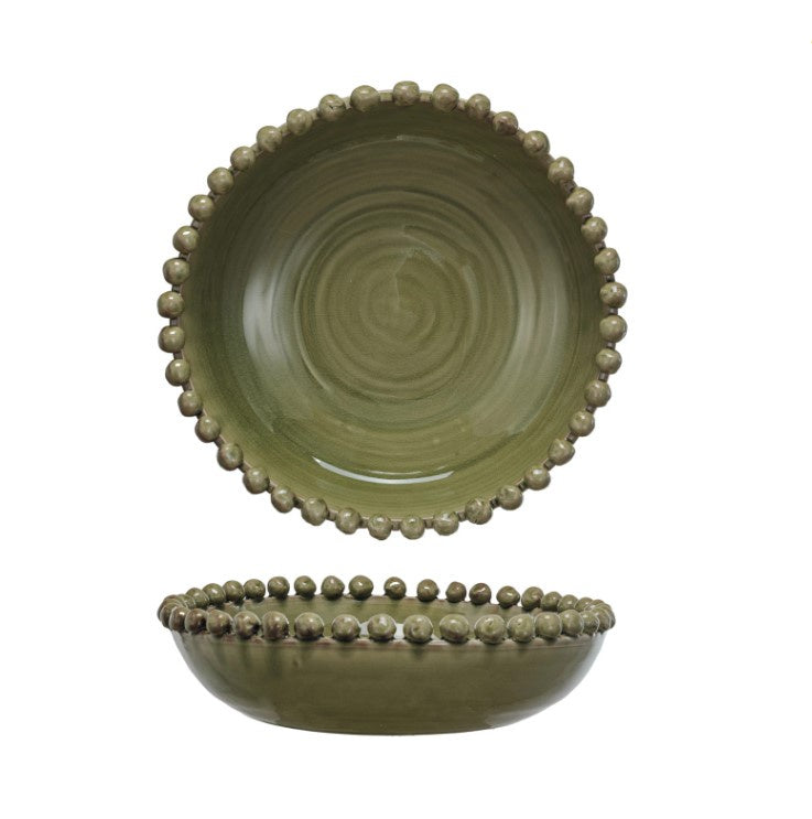 Moma Handmade Bowl w/ Hobnail Edge