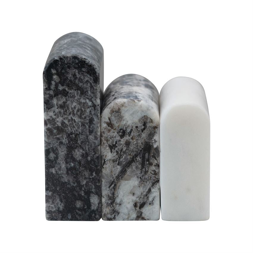 Kayden granite & marble accents - Set of 3