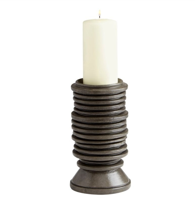 Newbury Black Candleholder Small