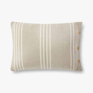 Grey Pillow 16"x26" (Down Insert)