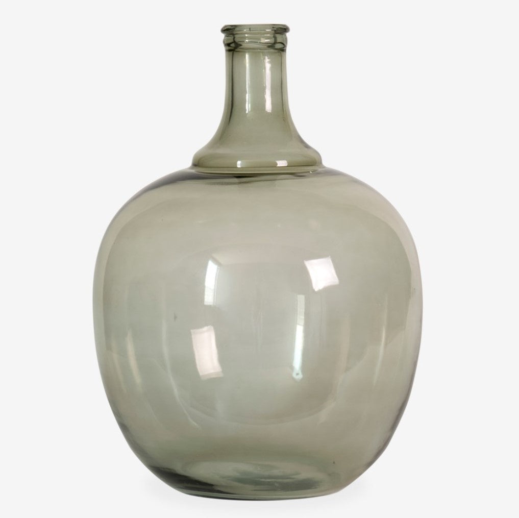 Fernando Glass Vessel - Clear with Greenish Tint 18