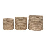 Hand Woven Grass Basket - Small