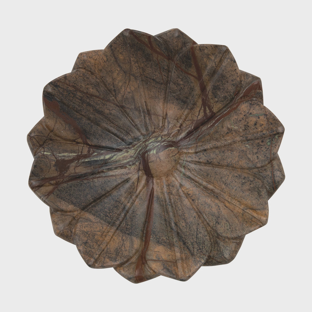Marble Flower Soap Dish