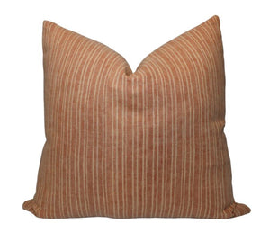 Cinnamon Throw Pillow Cover, 22" Square
