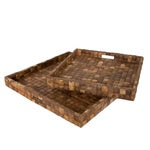 Coconut Tray/Brown - Large