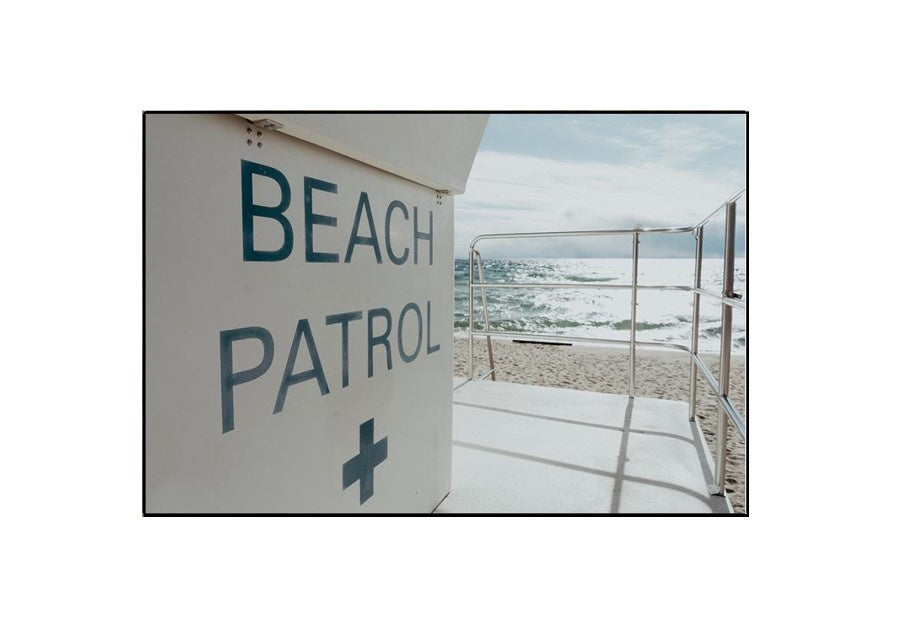 Beach Patrol Art Frame -54