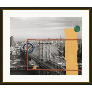 City Bridge Crossing Frame - 31.5" x 26.5"