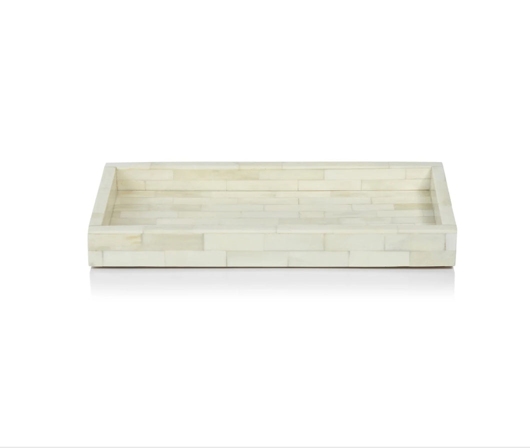 White Bone Tray