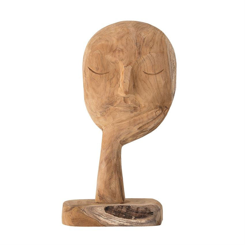 Teak Wood Face