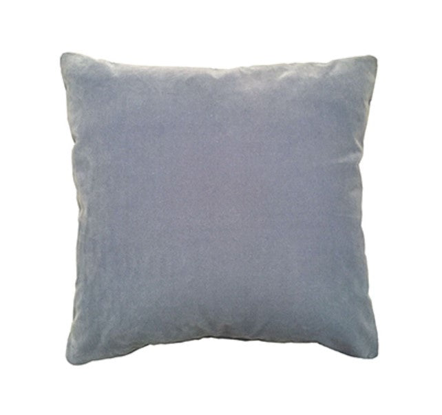 Champlain Delft Velvet Throw Pillow - 22x22